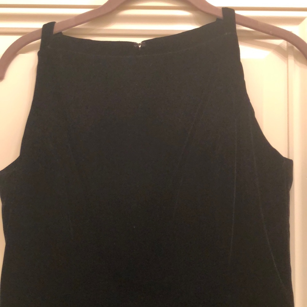 Vintage Velvet dress with organza pleated bottom - Picture 5 of 5